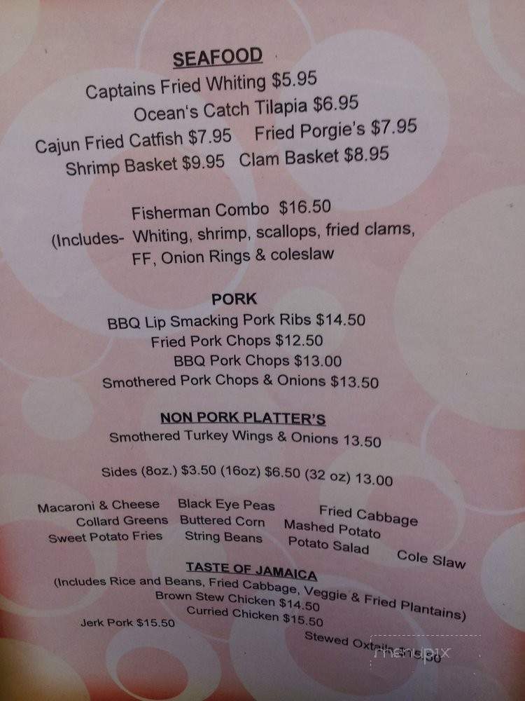 Taste Of The South - Phillipsburg, NJ menu_pic