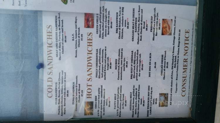 Old Smokeys Restaurant - Williams, AZ menu_pic