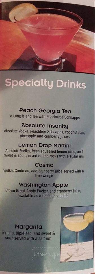 Sam's Place - Fayetteville, TN menu_pic