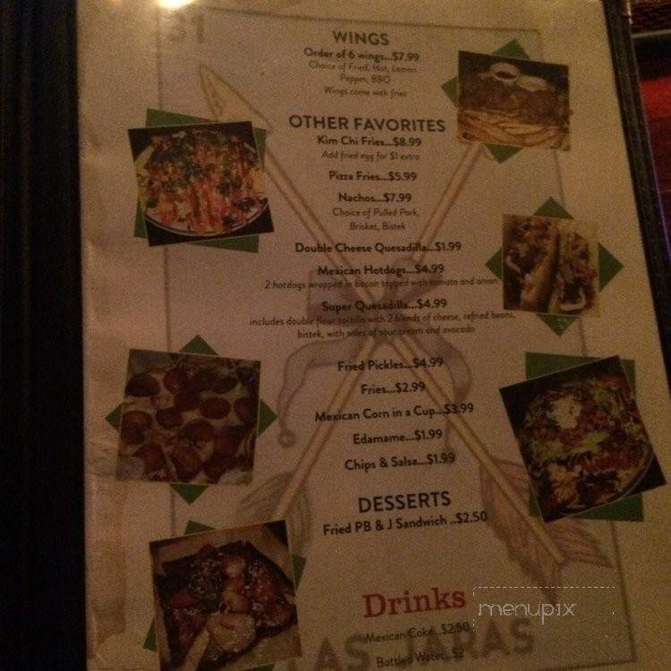 Suerte Bar & Grill - McAllen, TX menu_pic