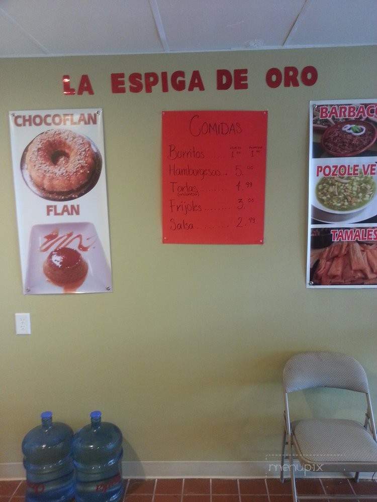 La Espiga De Oro Panaderia - Garland, TX menu_pic