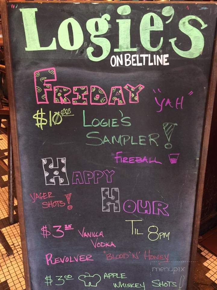 Logie's on Beltline - Dallas, TX menu_pic