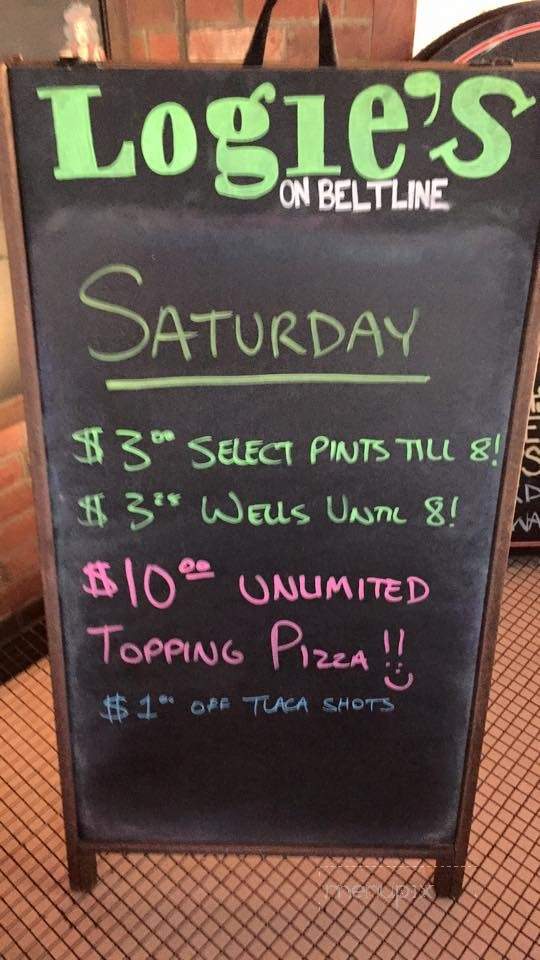 Logie's on Beltline - Dallas, TX menu_pic