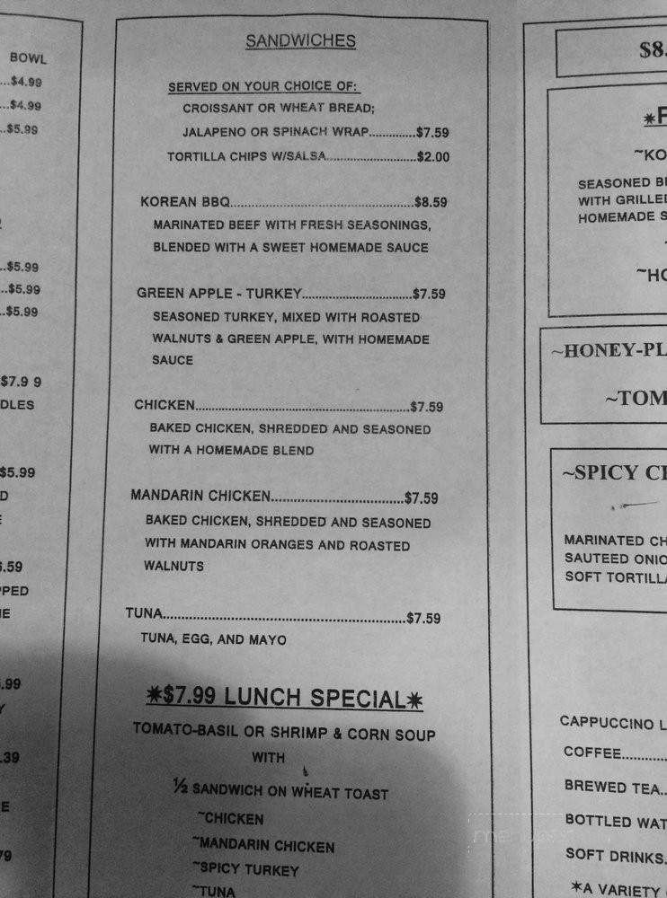 Chung's Heavenly Sweets - LaPlace, LA menu_pic