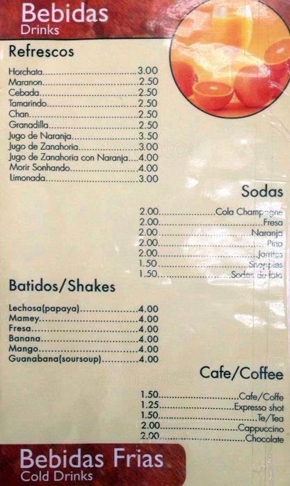 El Guanaco - New York, NY menu_pic