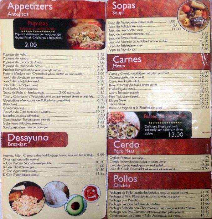 El Guanaco - New York, NY menu_pic