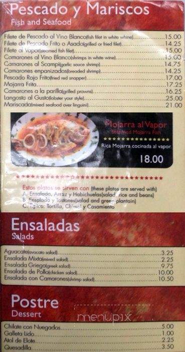 El Guanaco - New York, NY menu_pic