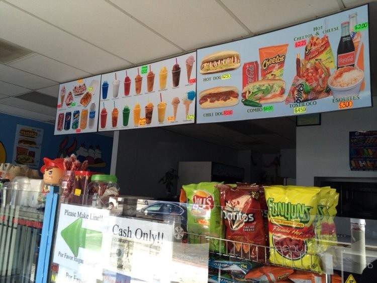 SAY's Raspados de Frutas Naturales - Los Angeles, CA menu_pic