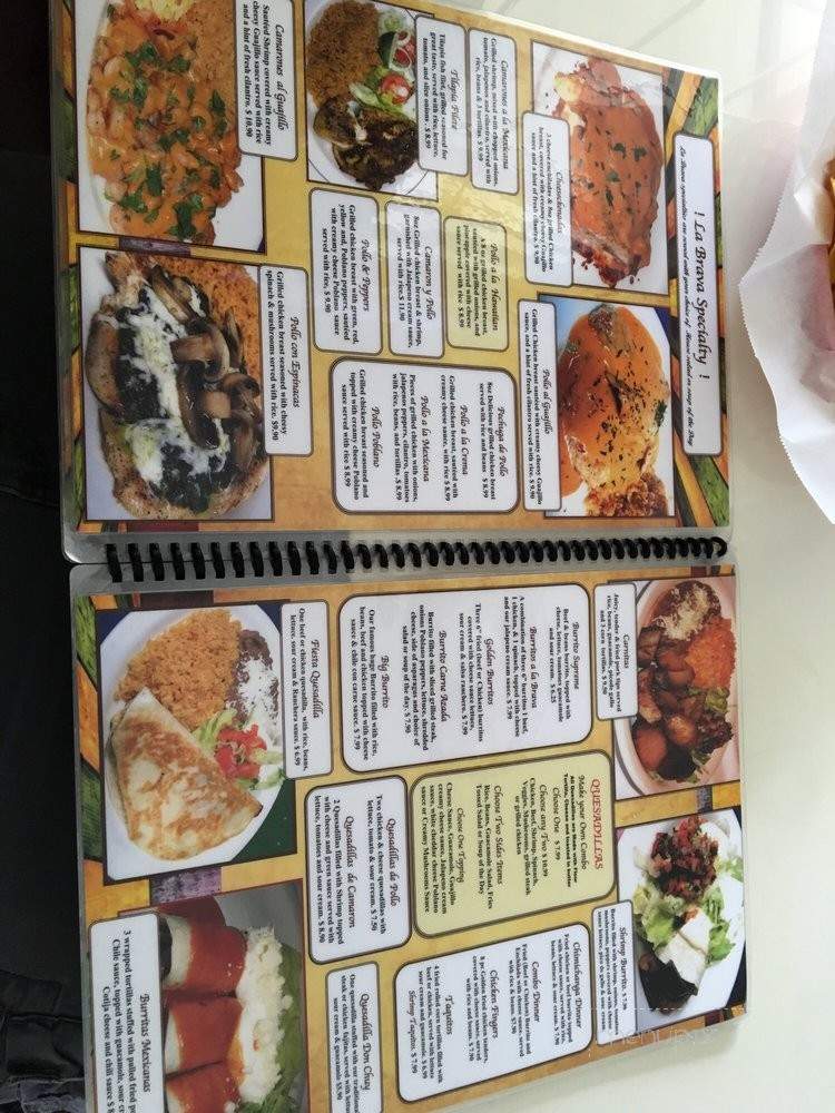 La Fiesta Brava - Ocean Springs, MS menu_pic