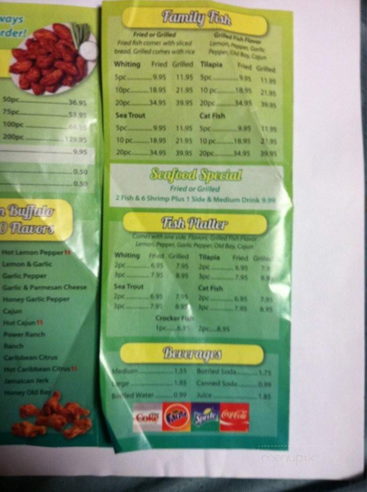 American Buffalo Wings & Seafood - Upper Marlboro, MD menu_pic