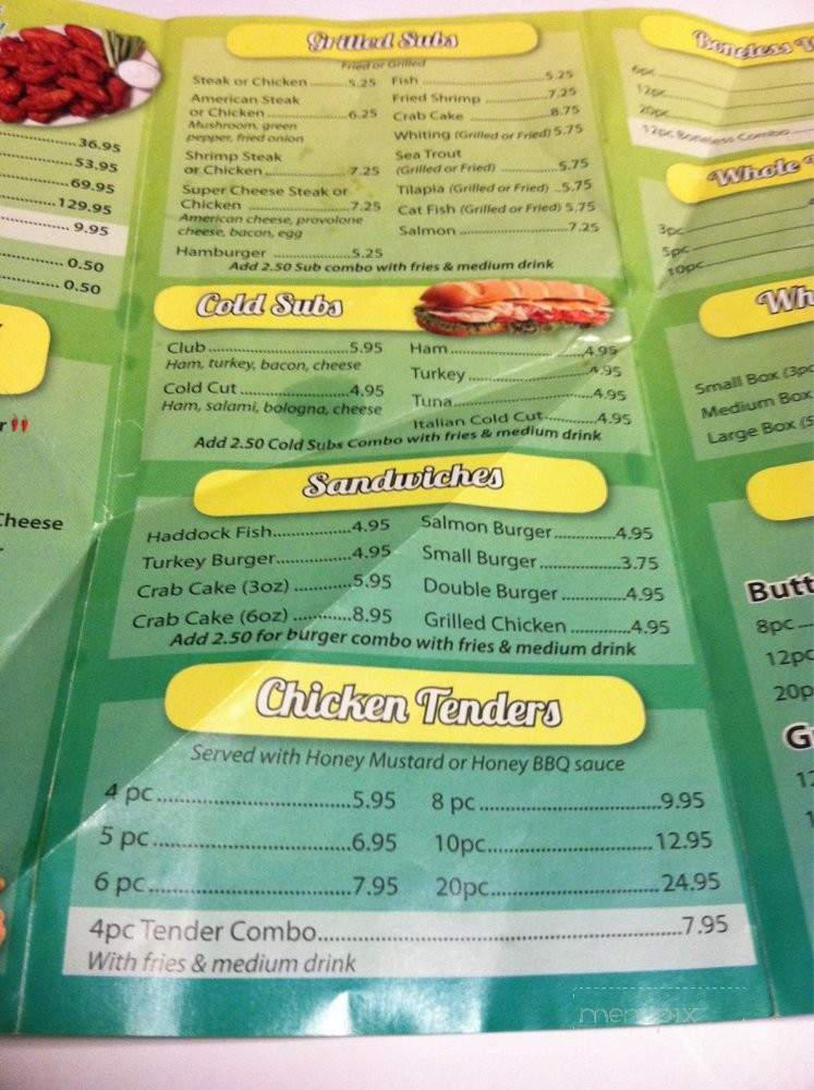 American Buffalo Wings & Seafood - Upper Marlboro, MD menu_pic