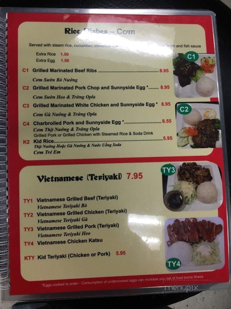 Fast Pho - Tacoma, WA menu_pic