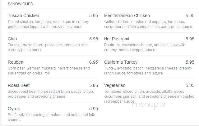 Gourmet Goodies Cafe - Littleton, CO menu_pic