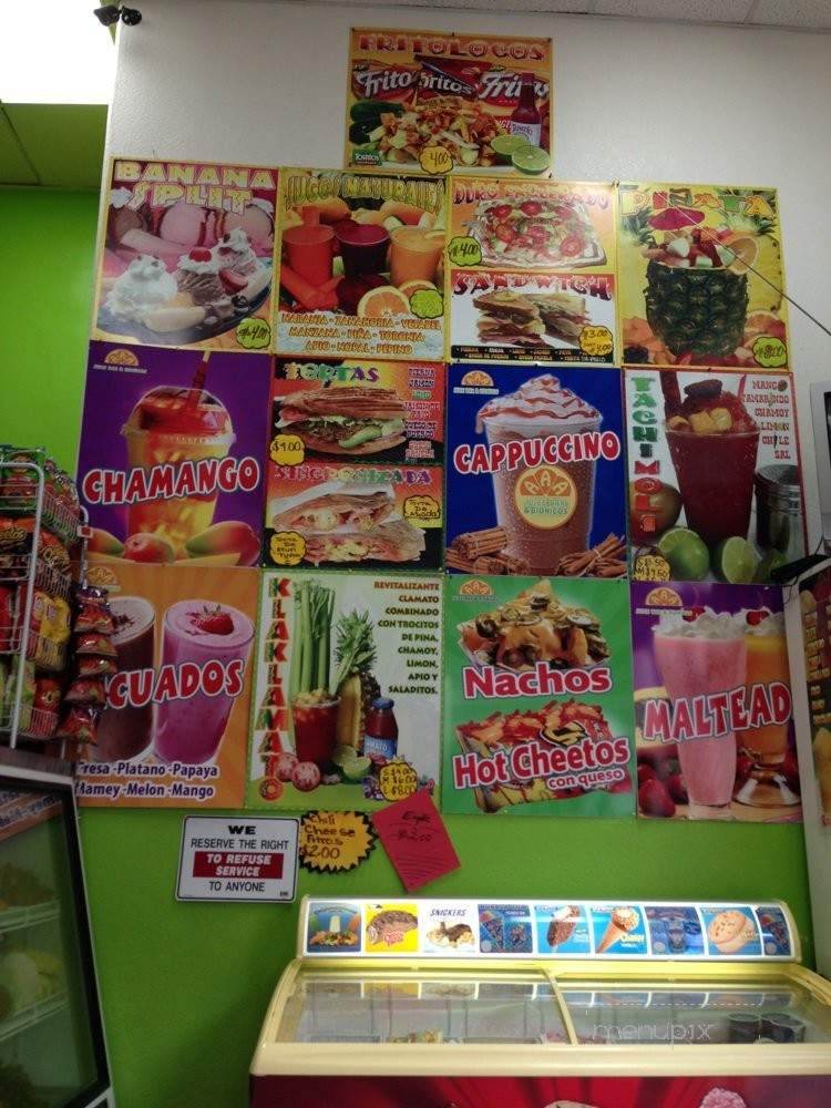 AAA Juice Bar - Compton, CA menu_pic