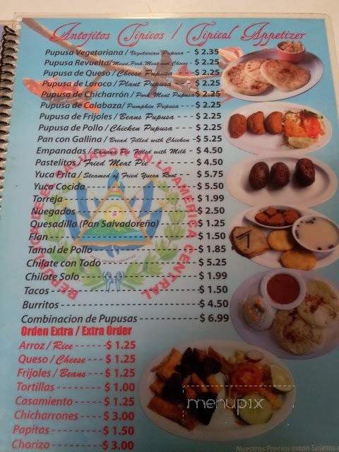 Pupuseria La Ceiba - Compton, CA menu_pic
