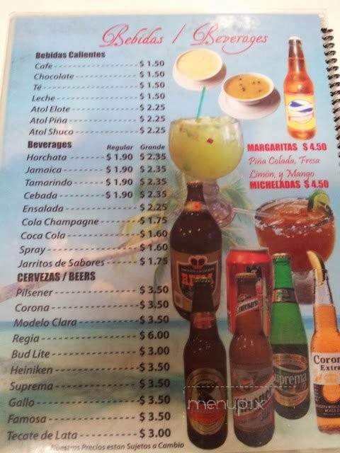 Pupuseria La Ceiba - Compton, CA menu_pic