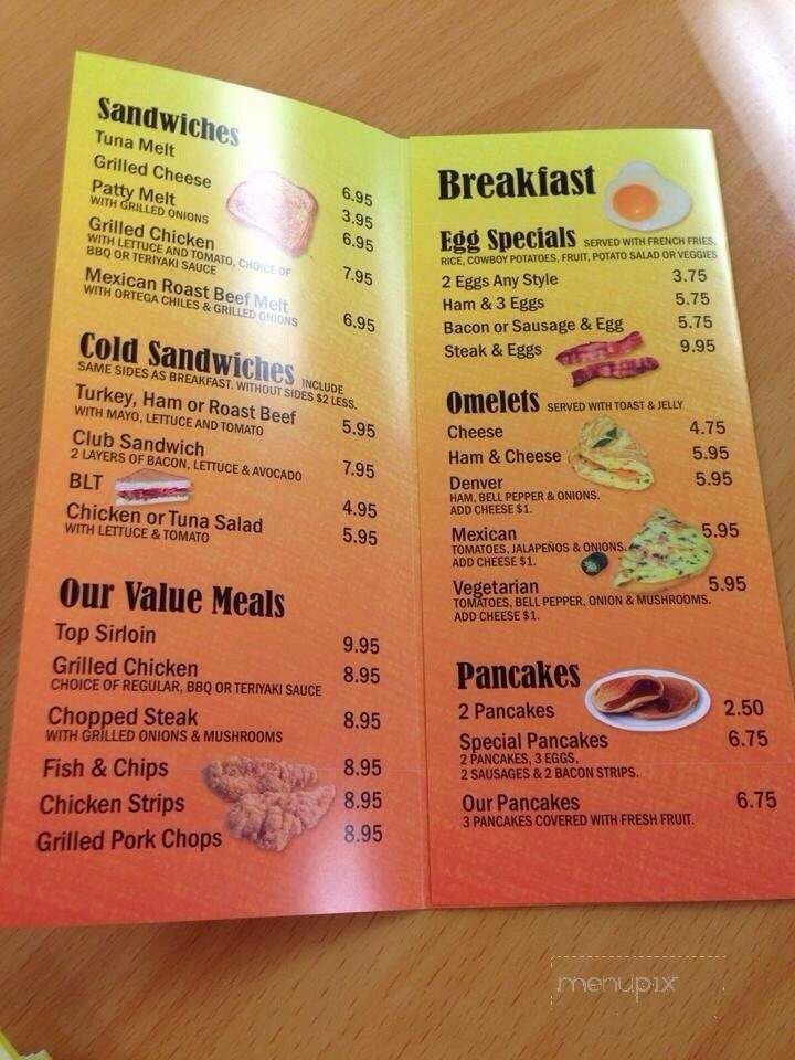 Cosmic Fist - Lawndale, CA menu_pic