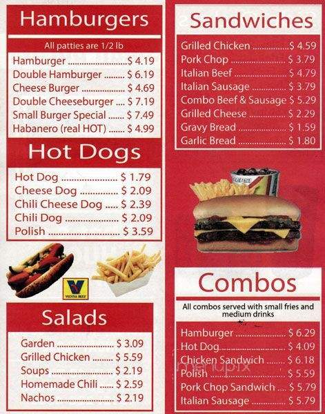 Small Burger - Chicago, IL menu_pic