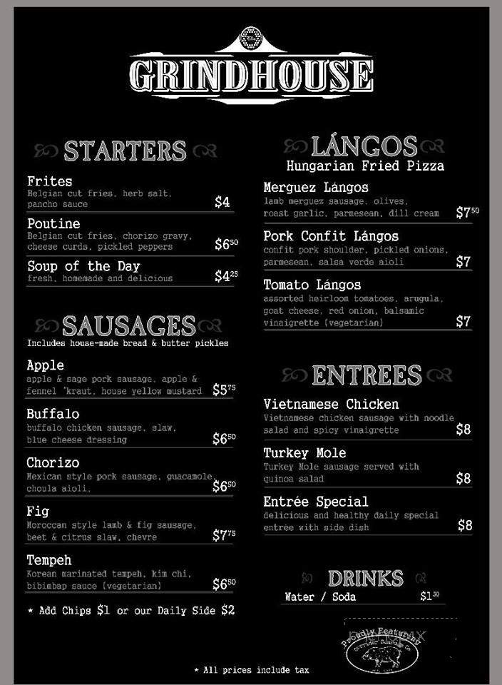 The Grindhouse - Detroit, MI menu_pic
