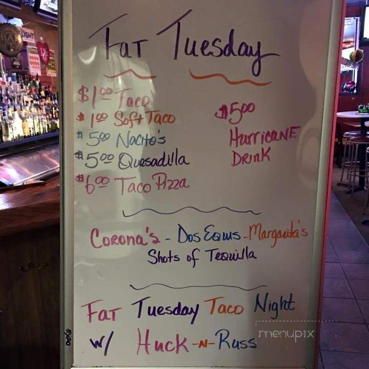 The Corner Bar - Indianapolis, IN menu_pic