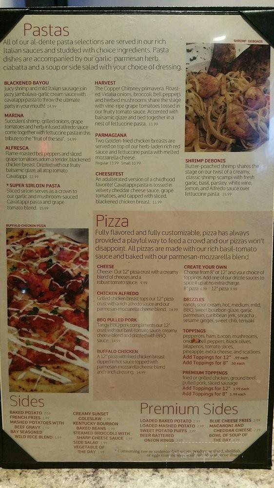 Copper Chimney Grill & Bar - Palm Bay, FL menu_pic