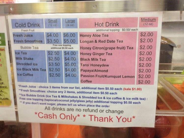 Newkirk Fruit - Flatbush - Ditmas Park, NY menu_pic