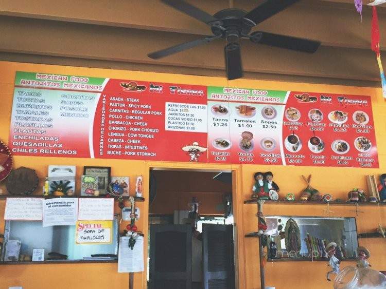 Mi Tierra Mexican Food - Mascotte, FL menu_pic