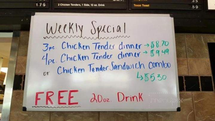 Chicken Shack Tender Express - Corpus Christi, TX menu_pic