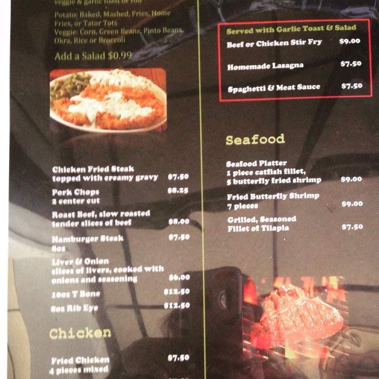 Nina's Family Restaurant - Oklahoma City, OK menu_pic