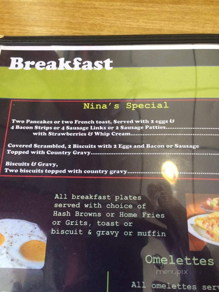 Nina's Family Restaurant - Oklahoma City, OK menu_pic