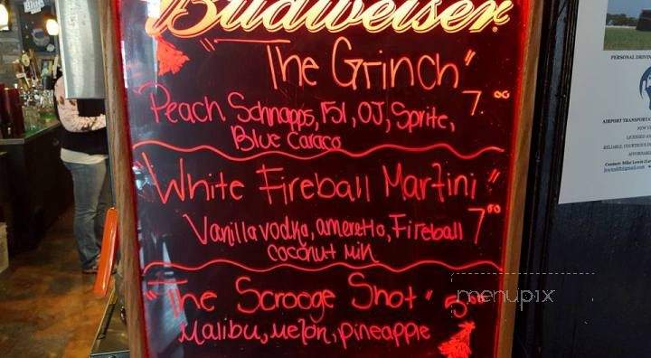Wonder Bar & Grille - Milan, OH menu_pic