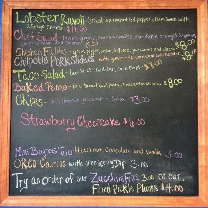 Blue Collar Bistro - Clyde, OH menu_pic