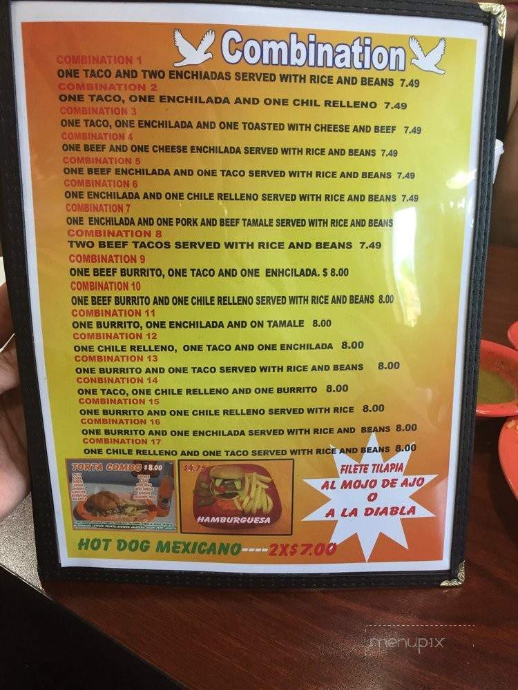 Tacos El Cunao - Chattanooga, TN menu_pic