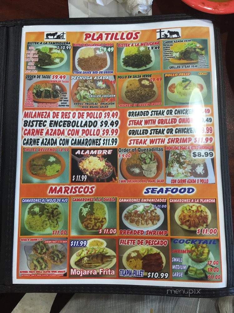 Tacos El Cunao - Chattanooga, TN menu_pic