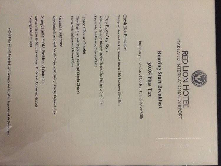150 Bistro Restaurant Bar & Grill - Oakland, CA menu_pic