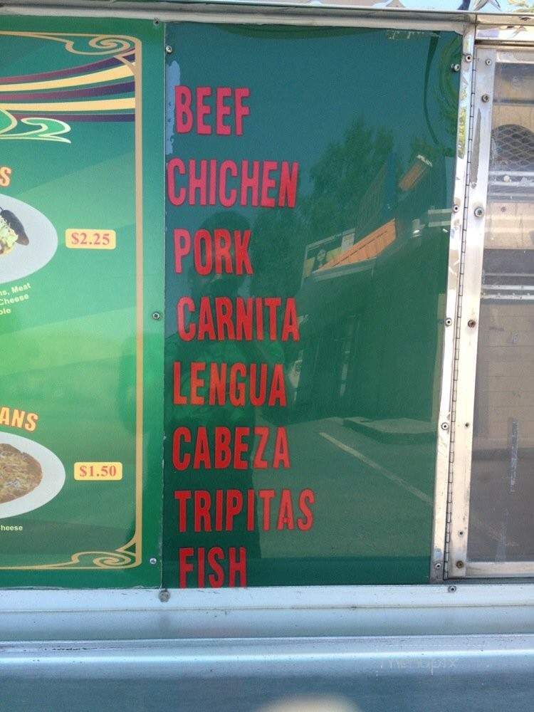 Taqueria Ramirez - Chico, CA menu_pic