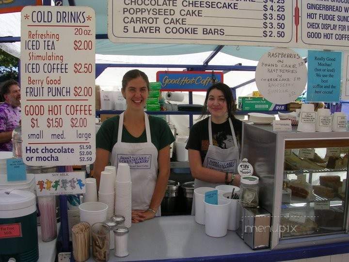 Dana's Cheesecake Bakery - Eugene, OR menu_pic
