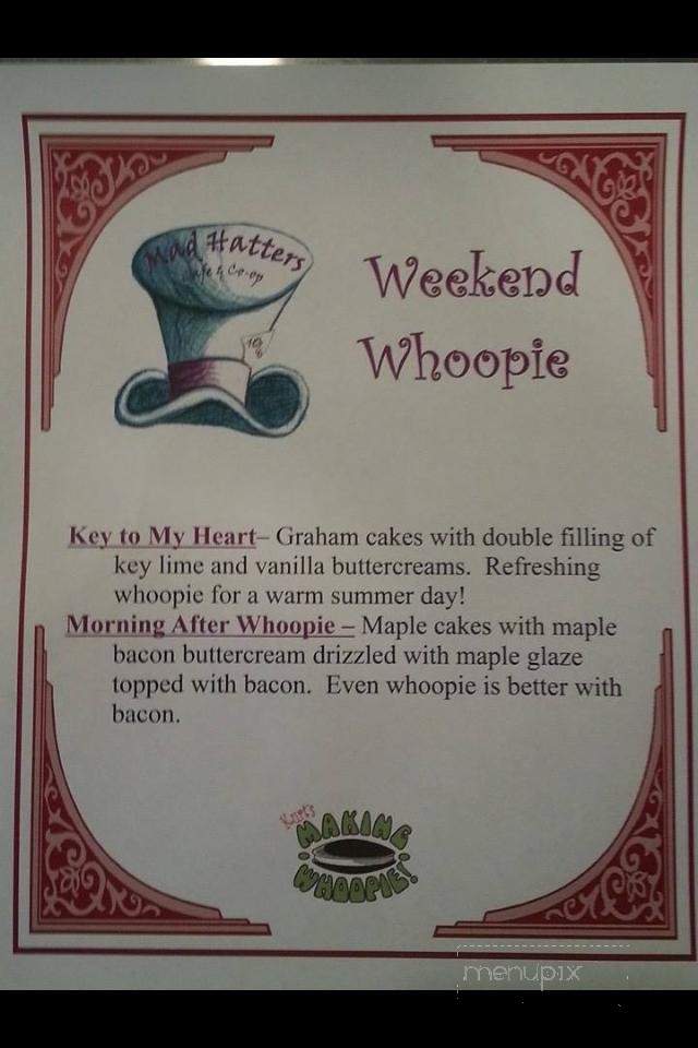 Mad Hatters Cafe & Co-Op - Athens, PA menu_pic