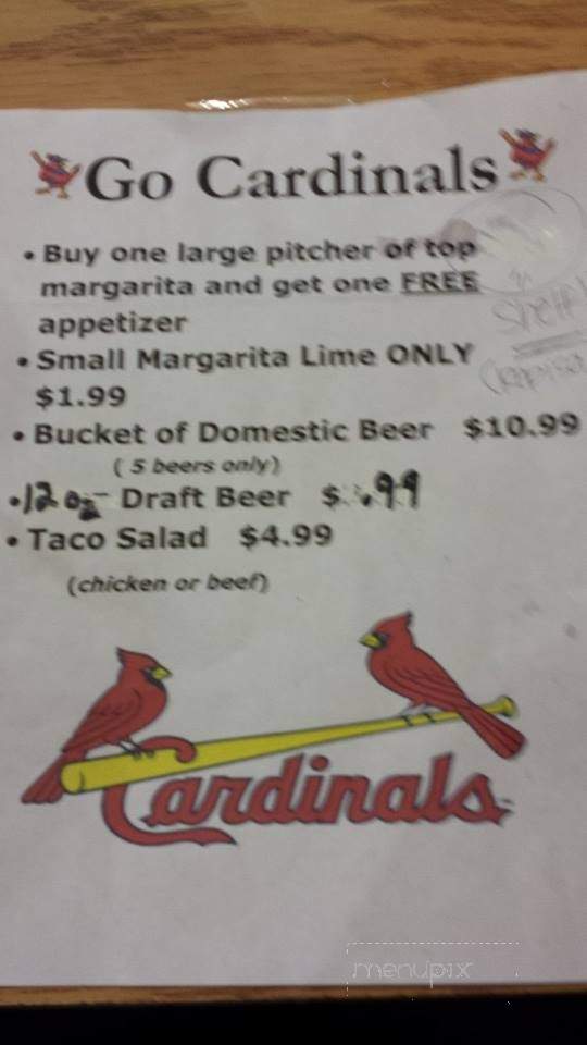 La Pachangas - Bonne Terre, MO menu_pic