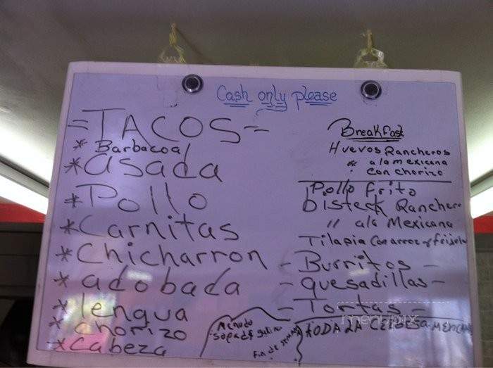 Begy's Taqueria - Manchester, NH menu_pic