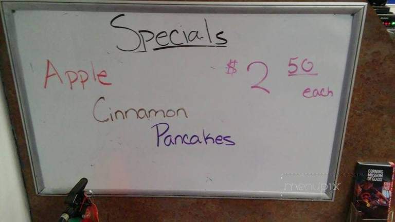 Blue Collar Cafe - Owego, NY menu_pic