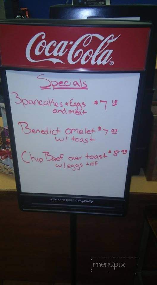 Blue Collar Cafe - Owego, NY menu_pic