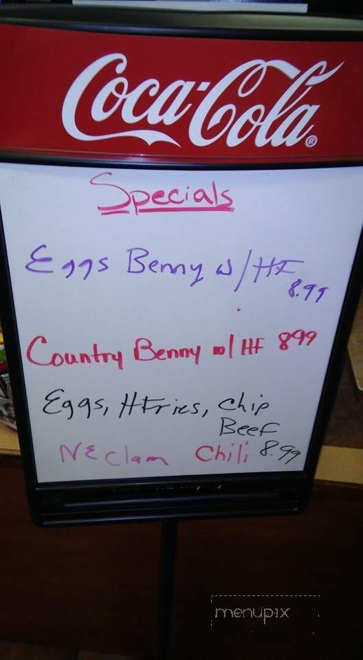 Blue Collar Cafe - Owego, NY menu_pic