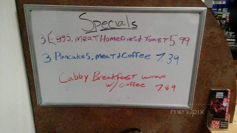 Blue Collar Cafe - Owego, NY menu_pic