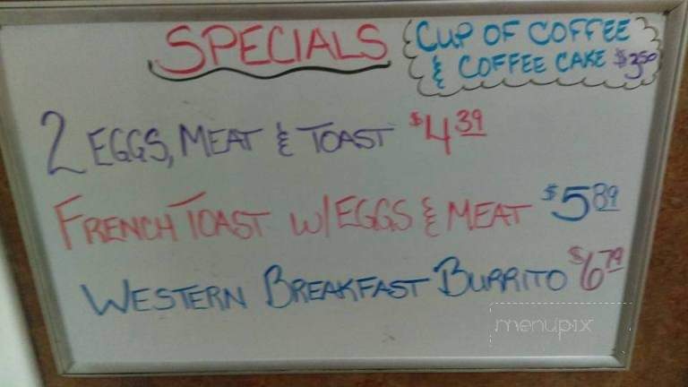 Blue Collar Cafe - Owego, NY menu_pic