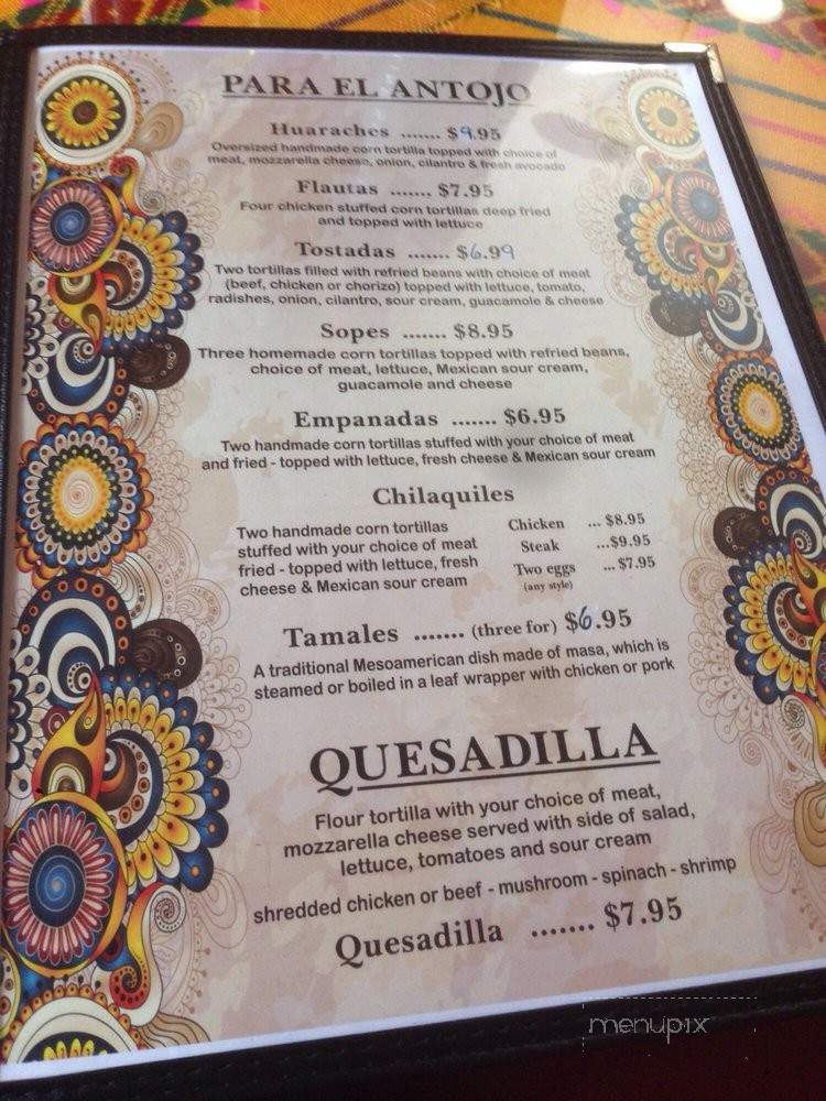 El Patron - Allentown, PA menu_pic