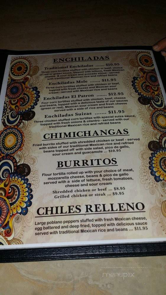 El Patron - Allentown, PA menu_pic