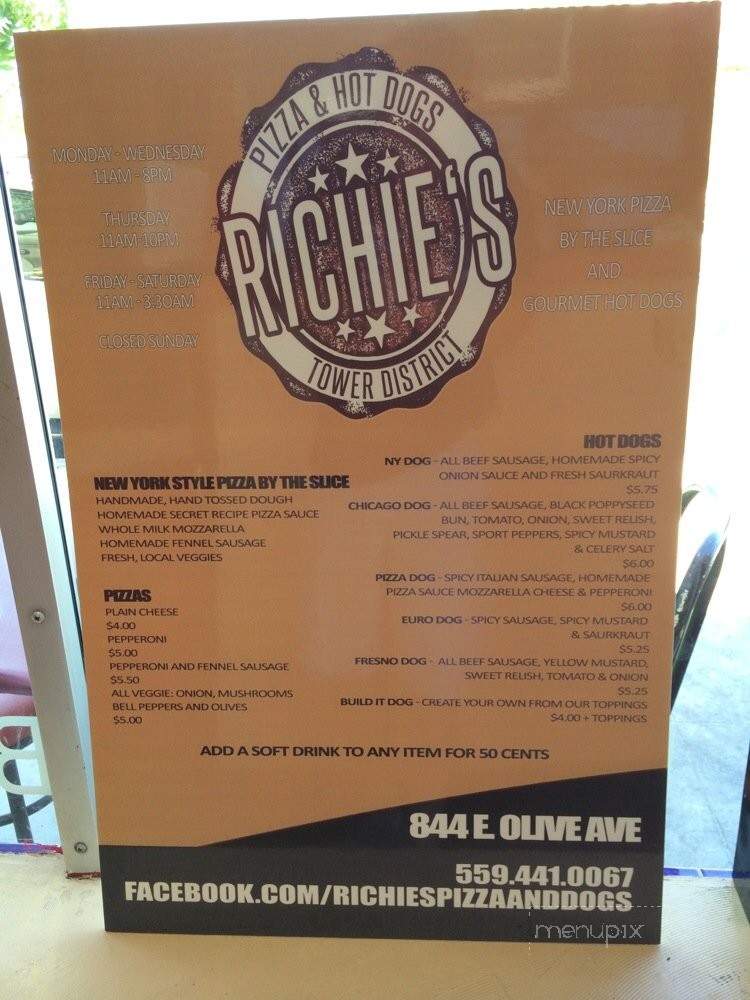 Zorba Chicken - Pasadena, CA menu_pic