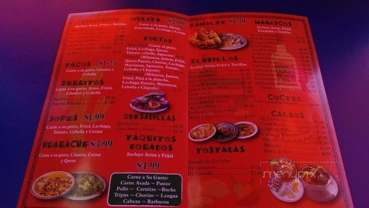 Don Ramon - El Monte, CA menu_pic