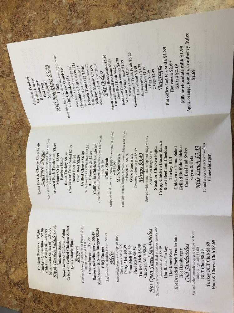 Mels Diner - Saint Charles, IL menu_pic